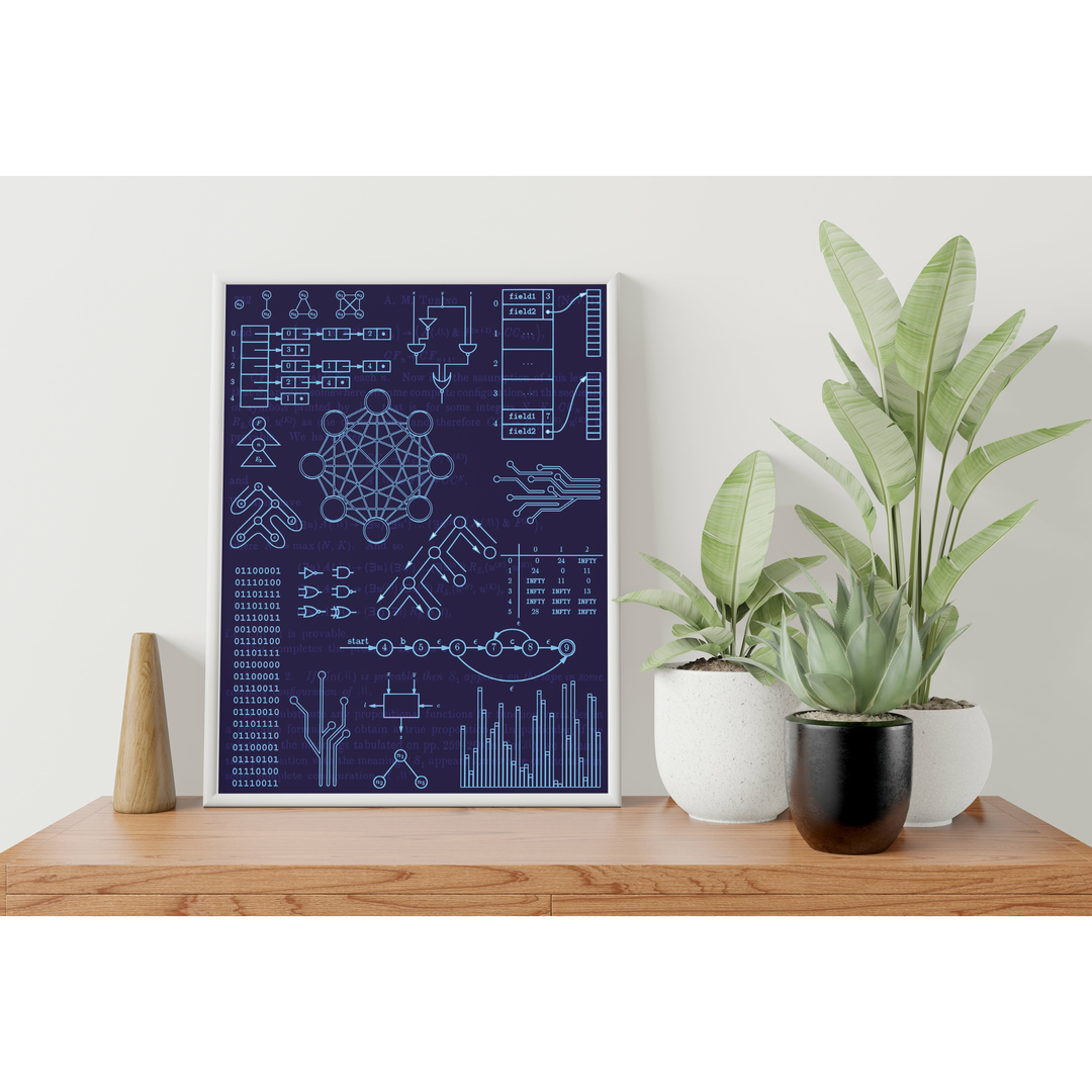 Computer Science Digital Print