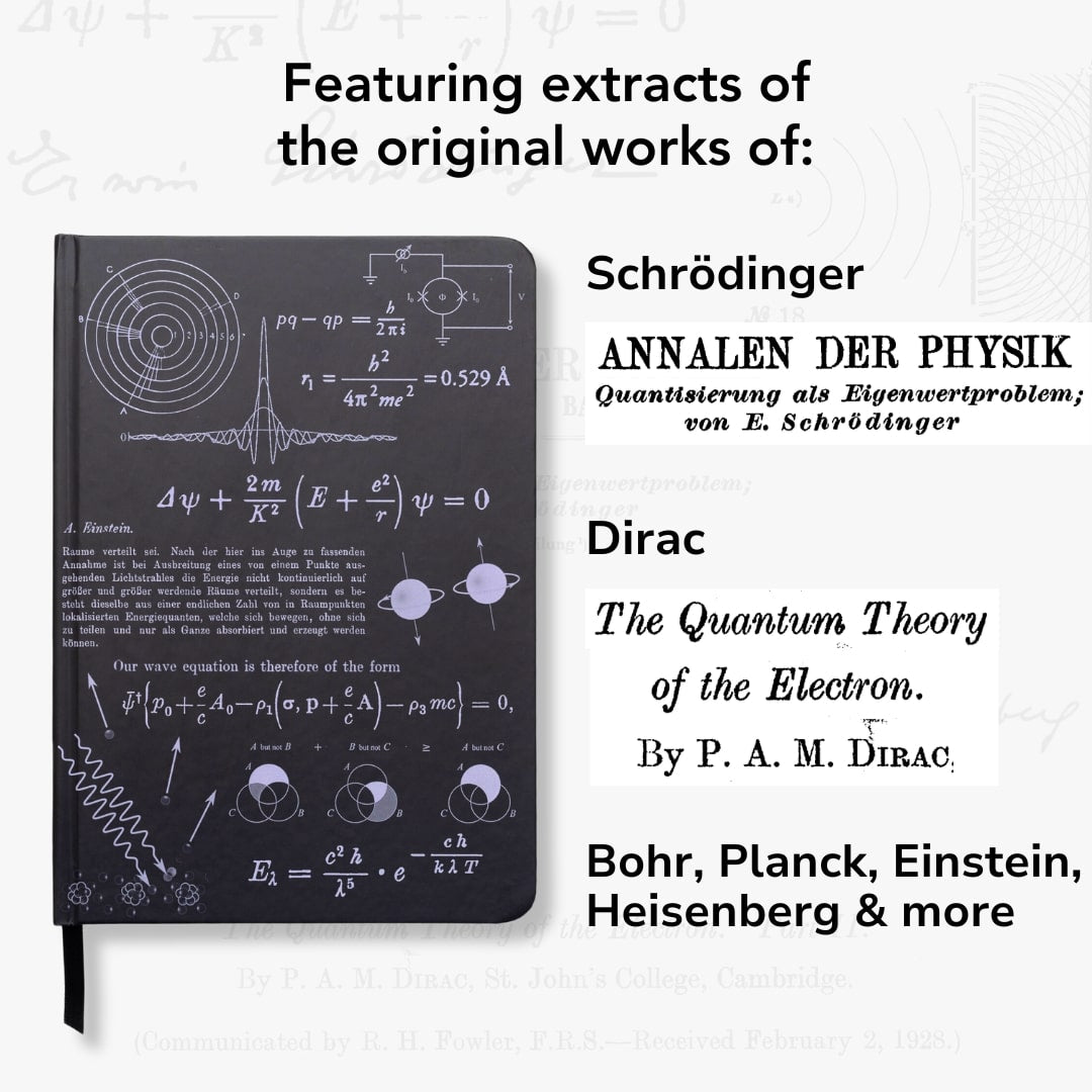 Quantum Physics A5 Hardcover – Atoms to Astronauts